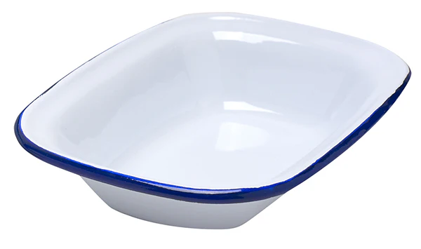 Enamel Pie Dish 22 X 17cm