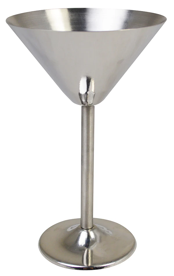 Stainless Steel Martini Cup- 240ml 8.5oz