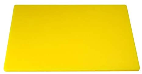 Professional Large Chopping Board Catering Food Prep Cutting Colour Coded Blue (Yellow)